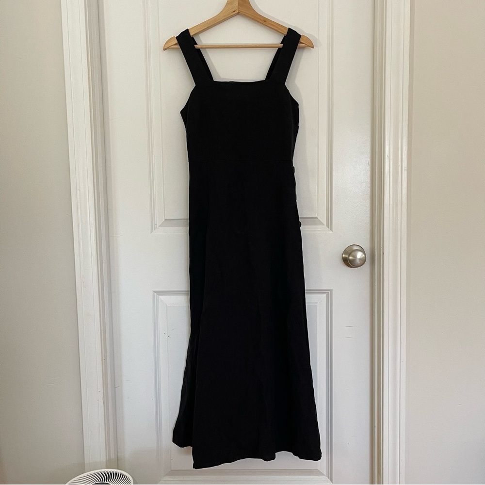 Sezane Sophie Linen Midi Dress - Picture 3 of 15